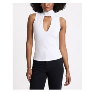 NWT Express Body Contour Cutout Tank Top